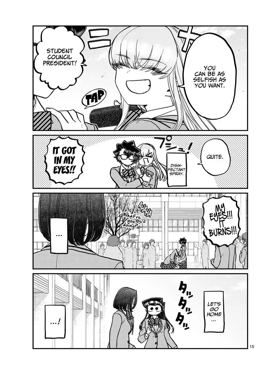 Komi-san wa Komyushou Desu Chapter 315 15